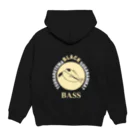 Wild Rabbit'sのブラックバス～釣られてますが何か？～ Hoodie:back