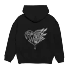 Sakiri𓂃𓃺𓈒𓏸のCor Hoodie:back