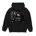 adult1^8のネツサメ Hoodie:back