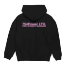 754の754Power HR model PK Hoodie:back