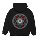 どうも、幕Macです。の禁断の魔法陣 Hoodie:back