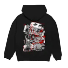 限界破裂 ExplosionLimitの怨み節エレジー Hoodie:back