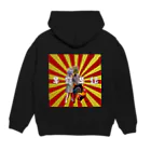 HODUMIの早寝早起 Hoodie:back