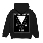 DIMADARA BY VULGAR CIRCUSの復刻 inside pain/DB_10 Hoodie:back