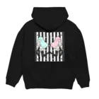 Suzuki Satomi の夢見るgirls Hoodie:back