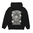 DIGITAL TATTOO WORKS/sickのSQUAREPACK13/TRIBE SKELETONS Hoodie:back