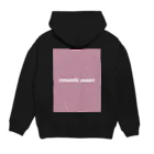 romantic mauveのromantic mauveパーカー Hoodie:back