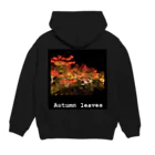 NATUREの紅葉シリーズ Hoodie:back