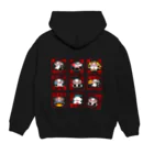 myharuのかぶきパンダ Hoodie:back