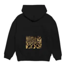 Couch菩薩の防空演習 Hoodie:back