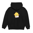 booboocatのひっぷほっぷねこくん Hoodie:back