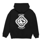 KAEL INK | カエル インクのカラスのスーパーマーケット　super market EVEN RAVEN Hoodie:back