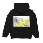 自然光/反射光のmushinoshiten Hoodie:back