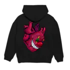 stupid?のHEARTのピエロ Hoodie:back