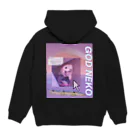 猫のGOD NEKO Hoodie:back