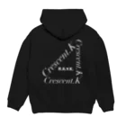 Crescent.KのCrescent.K NEW LOGO パーカー Hoodie:back