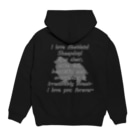 onehappinessのシェットランドシープドッグ Hoodie:back