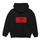 The time is moneyのTTIM Hoodie:back