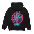 日本どうぶつの会のインドの神様シヴァ パーカー Hoodie:back