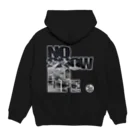 SKI NUT OFFICIAL SHOPのNO SNOW NO LIFE ロゴ パーカーの裏面