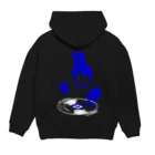 土日梁のB-boy Hoodie:back