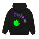 MizuriのPoison TEE. & Hoodie パーカーの裏面