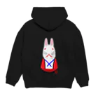 ももよりの因幡の白兎 Hoodie:back