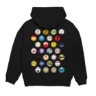 【公式】ゆるスポーツオンラインストアのYURU SPORTS LOGO3 Hoodie:back