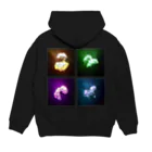 ZAIBATSU - 財閥のRosetta [ 4C] Hoodie:back