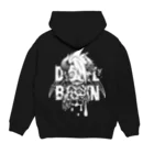 デヴィルブレイン通販部SUZURI店のDEVILBRAIN Hoodie:back