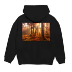 / kapppa /のAutumn sunset Hoodie:back