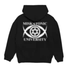 AURA_HYSTERICAのMISKATONIC UNIVERSITY パーカーの裏面