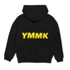 まいけるのおみせやさんのYMMK パーカーの裏面