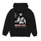【 NEW LIFE 】online shopのKING Hoodie:back