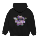 ねこやなぎのHacker Bear Hoodie:back