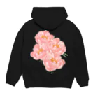 Katie（カチエ）のシャクヤクの花束 Hoodie:back