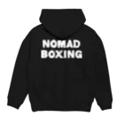 NOMAD BOXING のNOMADパーカー パーカーの裏面