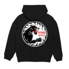 JUNK MANのジャンクロヒョウ Hoodie:back