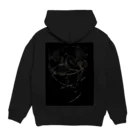 北山アルトゥーロの竜と花 Hoodie:back