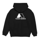 takibi worksのTAKIBI WORKS - DarkColor -  Hoodie:back