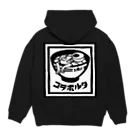 こらぼるた～大阪のおいしいラーメン屋さん～のカエルラーメン   Hoodie:back