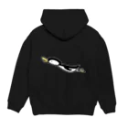 空とぶペンギン舎のFlying penguins Hoodie:back