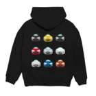 ふじのタレ目カー Hoodie:back