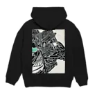 オサルの箱庭の龍の巣 Hoodie:back