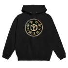 office SANGOLOWの南満州鉄道黒丸ロゴ Hoodie