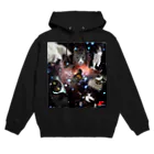 ねこのスペース SIX CAT Hoodie