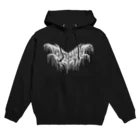 忍太郎の四字熟語 - 四面楚歌 Death Metal Logo デスロゴ  Hoodie