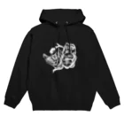 鏡華水月【公式】の【ウェブ限定】鏡華水月公式ロゴ入りグッズ【白】 Hoodie