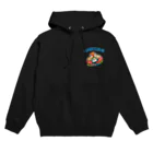 ほほらら工房 SUZURI支店のモチモチブンチョ号 Hoodie