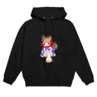 ﾁｱﾝ( *´•ω•`*)/の狼ちゃんとキノコ Hoodie